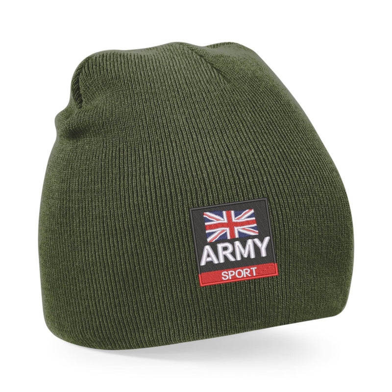 Army Sport Beanie Hat
