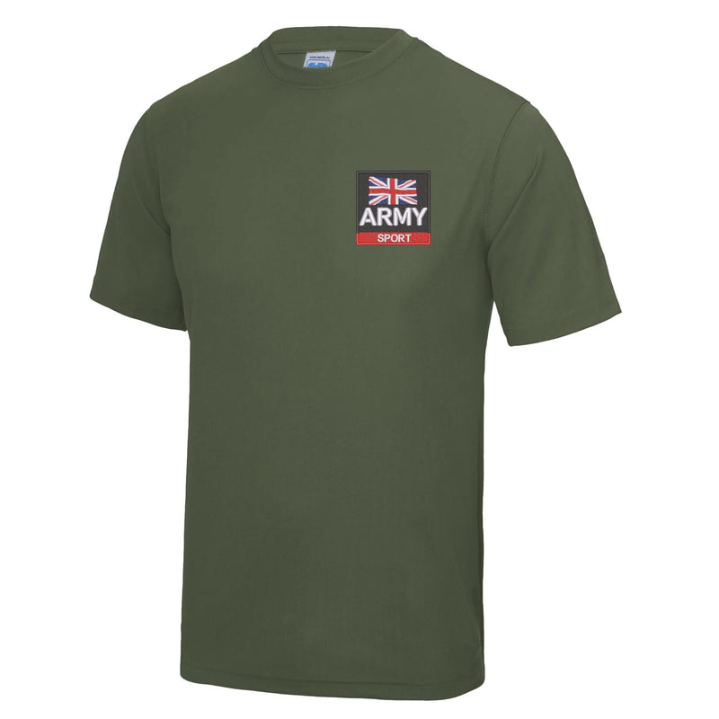 Army Sport Polyester T-Shirt