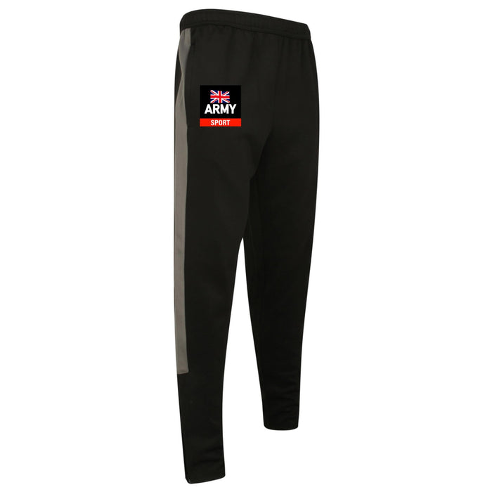 Army Sports Knitted Tracksuit Pants
