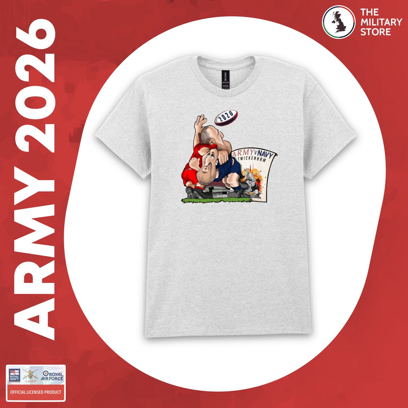 British Army - Army v Navy 2026 Rugby Players Cotton T-Shirt