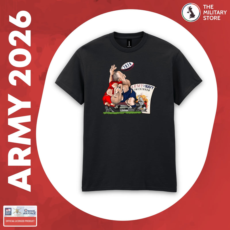 British Army - Army v Navy 2026 Rugby Players Cotton T-Shirt
