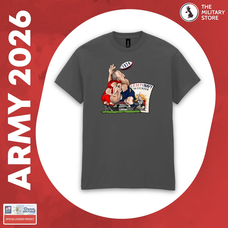 British Army - Army v Navy 2026 Rugby Players Cotton T-Shirt