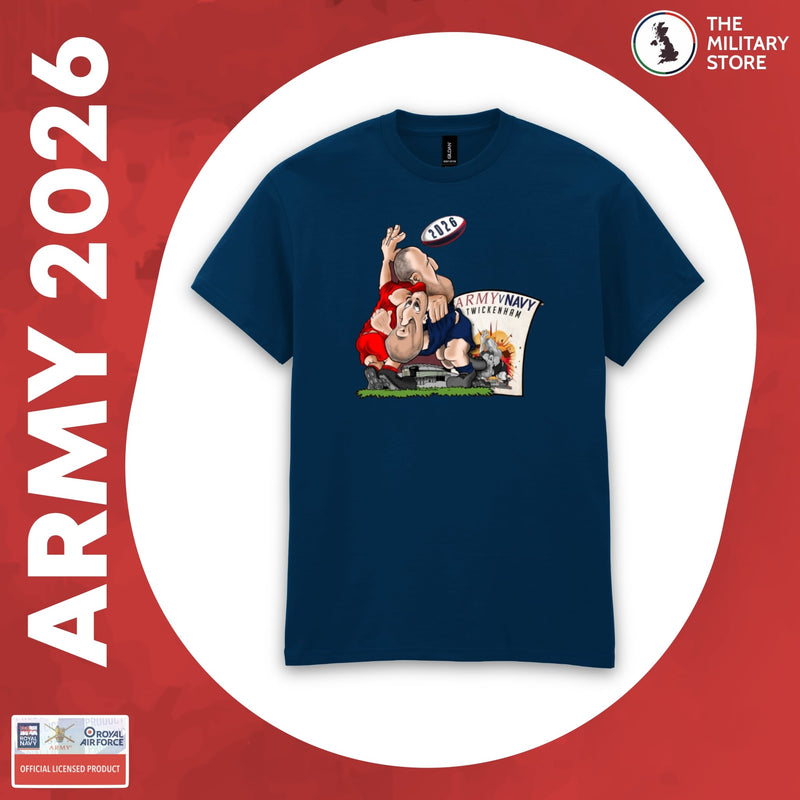 British Army - Army v Navy 2026 Rugby Players Cotton T-Shirt