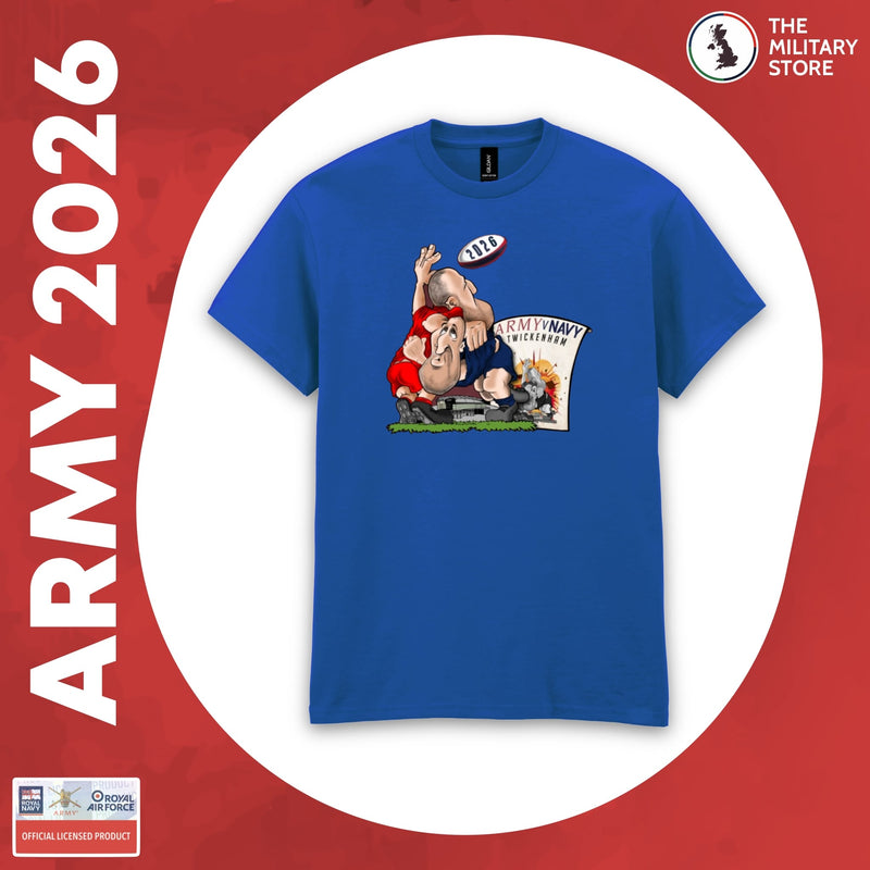 British Army - Army v Navy 2026 Rugby Players Cotton T-Shirt