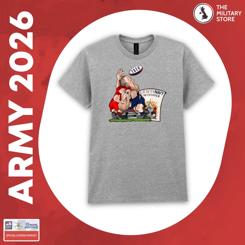 British Army - Army v Navy 2026 Rugby Players Cotton T-Shirt