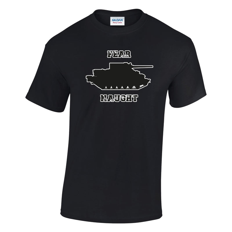 Army Tank Fear Naught Printed T-Shirt