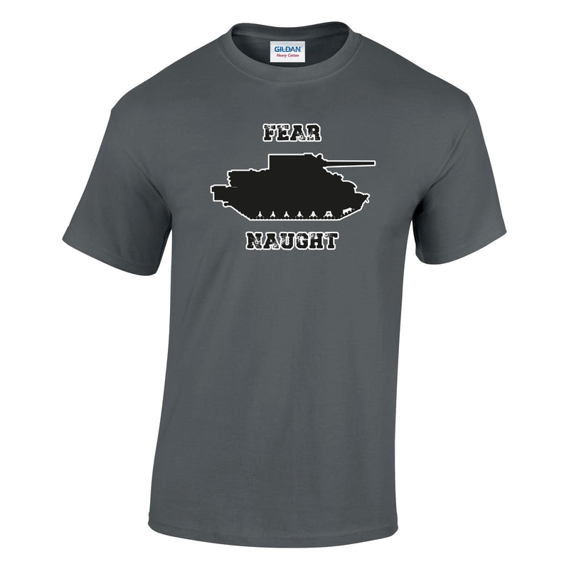 Army Tank Fear Naught Printed T-Shirt