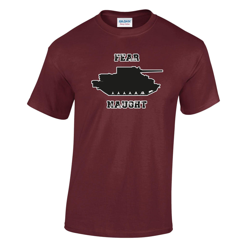 Army Tank Fear Naught Printed T-Shirt