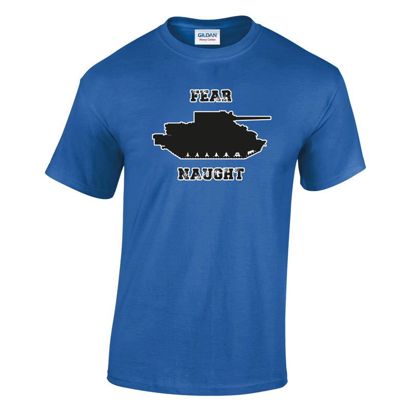 Army Tank Fear Naught Printed T-Shirt