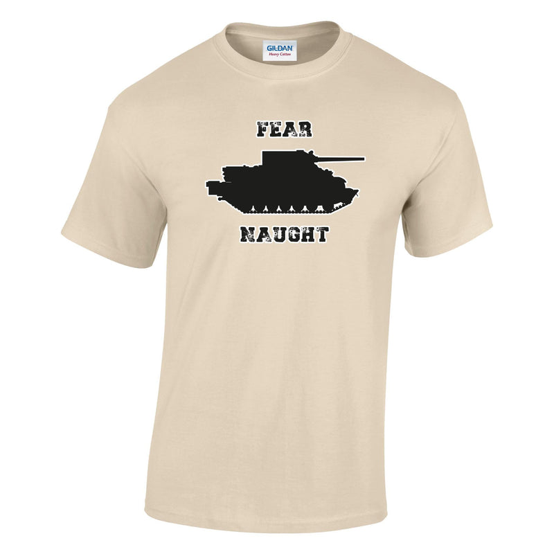Army Tank Fear Naught Printed T-Shirt