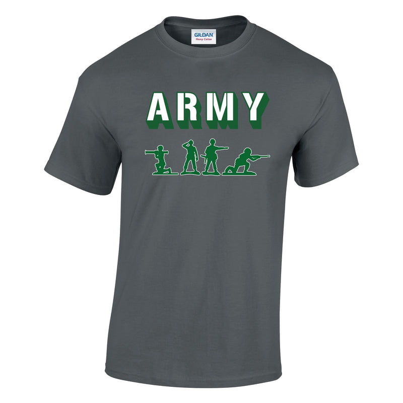 Army Toy Soldiers Printed T-Shirt
