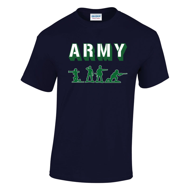 Army Toy Soldiers Printed T-Shirt