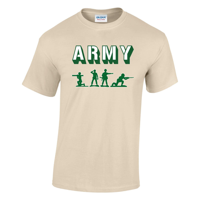 Army Toy Soldiers Printed T-Shirt