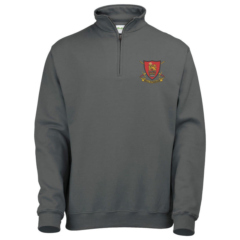 Army Training Regiment Winchester Quarter Zip Sweatshirt