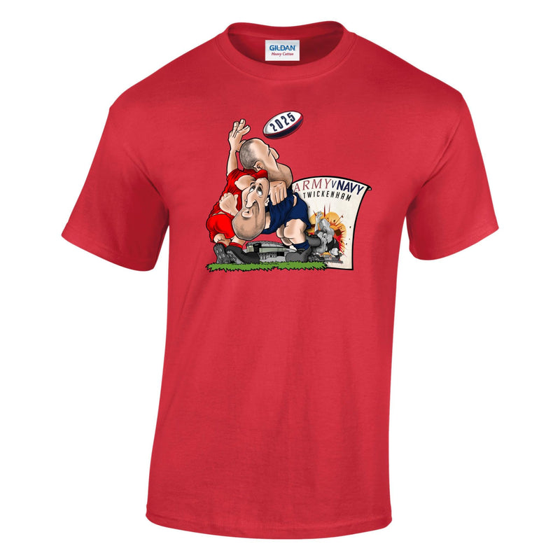 British Army Army v Navy 2025 Rugby Players Cotton T-Shirt