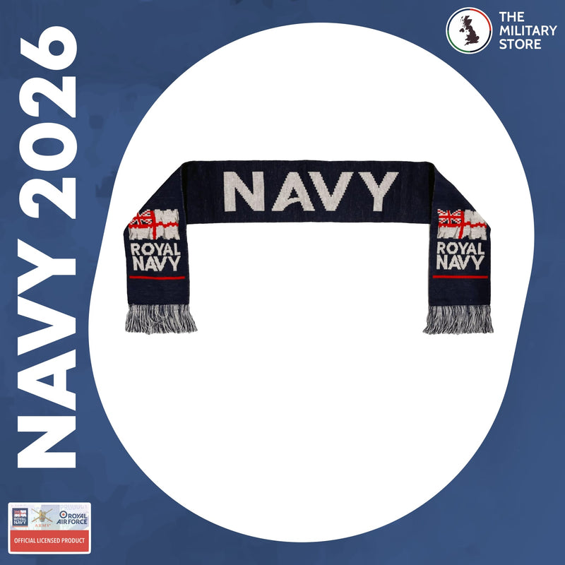 Royal Navy Woven Scarf