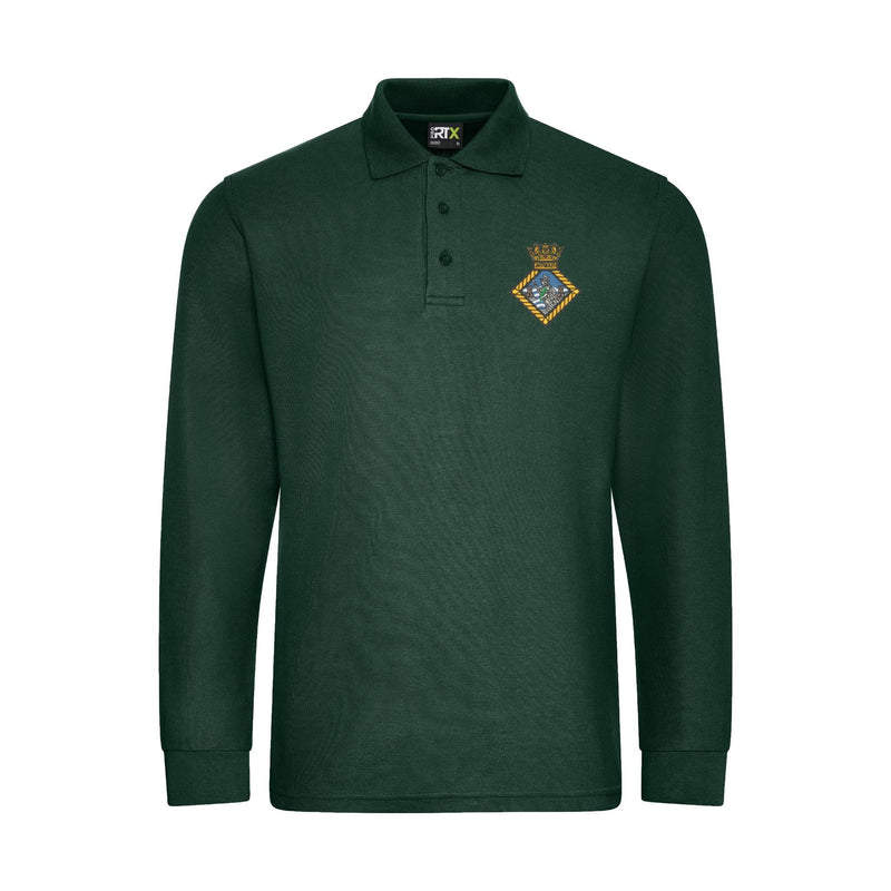 BRNC Dartmouth Long Sleeve Polo Shirt