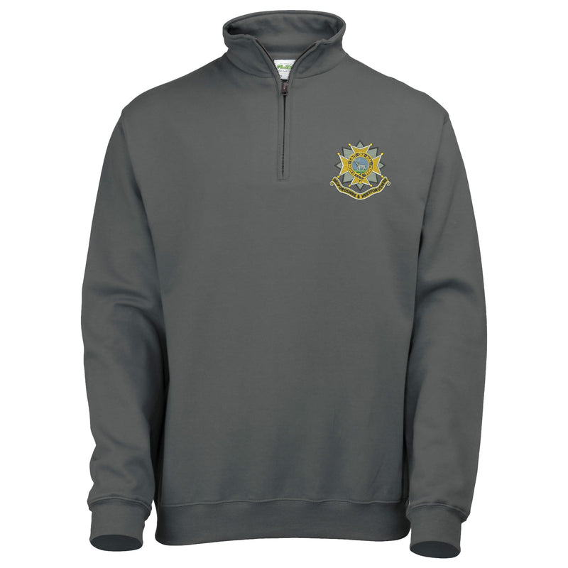 Bedfordshire and Hertfordshire Regiment Quarter Zip Sweatshirt