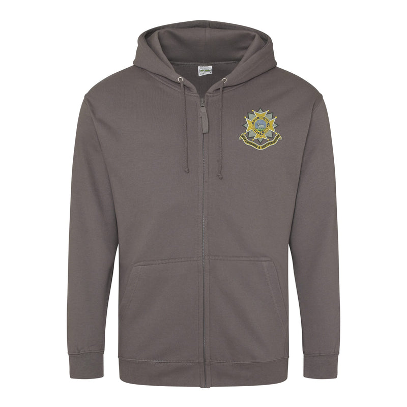 Bedfordshire and Hertfordshire Regiment Zipped Hoodie