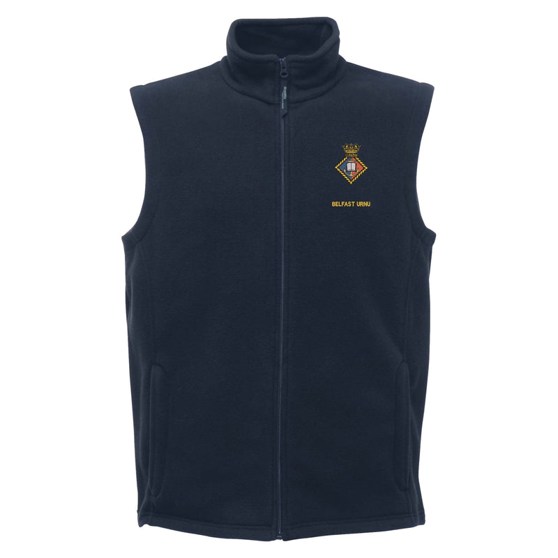 Belfast URNU Regatta Fleece Bodywarmer