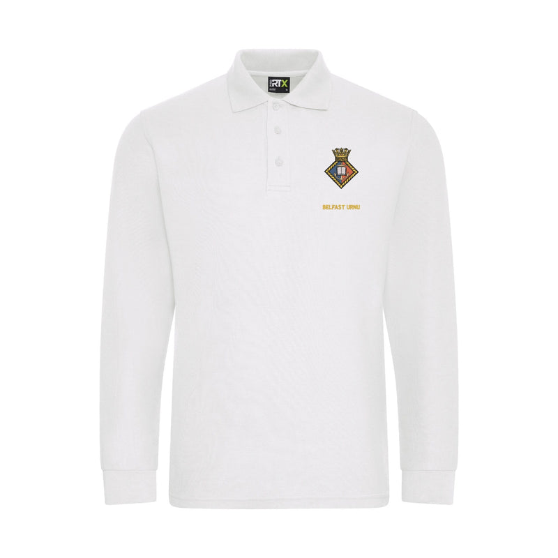 Belfast URNU Long Sleeve Polo Shirt