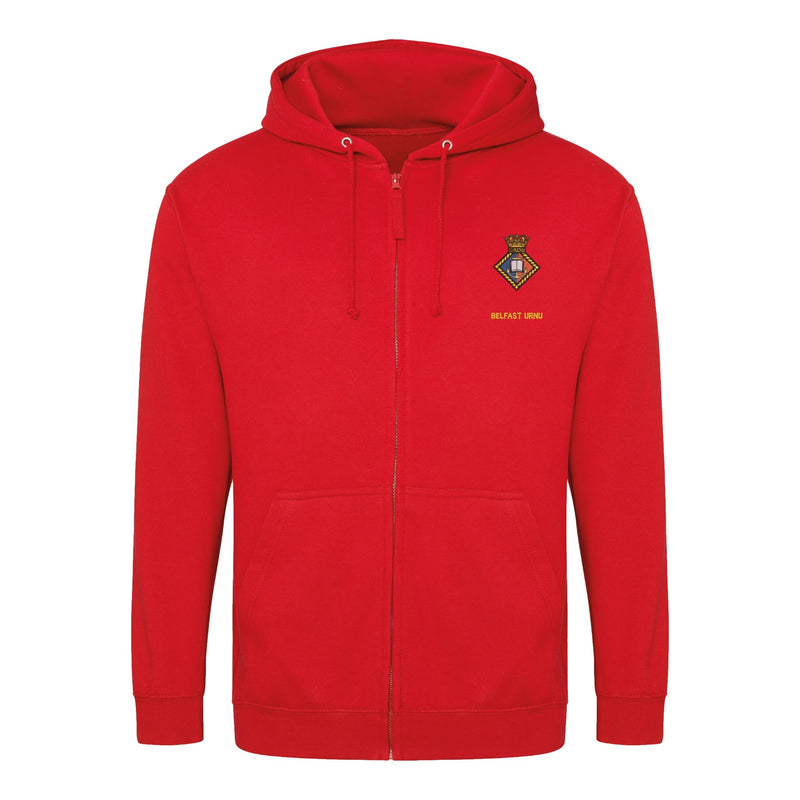 Belfast URNU Zipped Hoodie