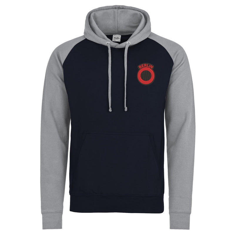 Berlin Infantry Brigade Contrast Sleeves Hoodie