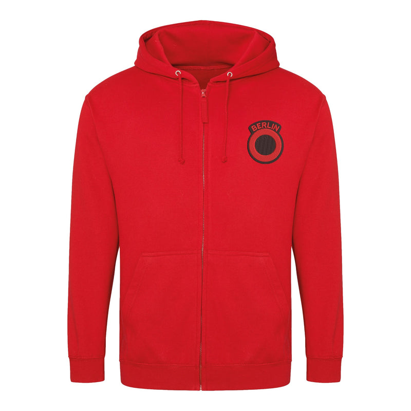 Berlin Infantry Brigade Zipped Hoodie