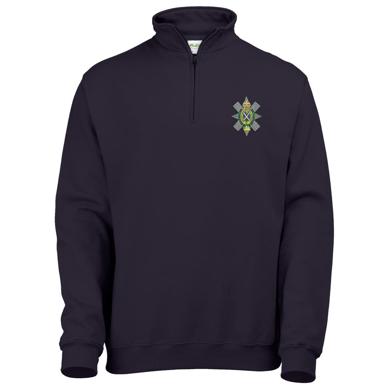 Black Watch Quarter Zip Sweatshirt