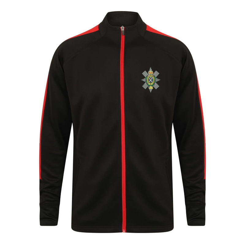 Black Watch Knitted Tracksuit Top