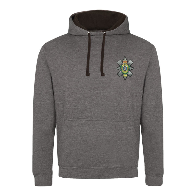 Black Watch Varsity Contrast Hoodie