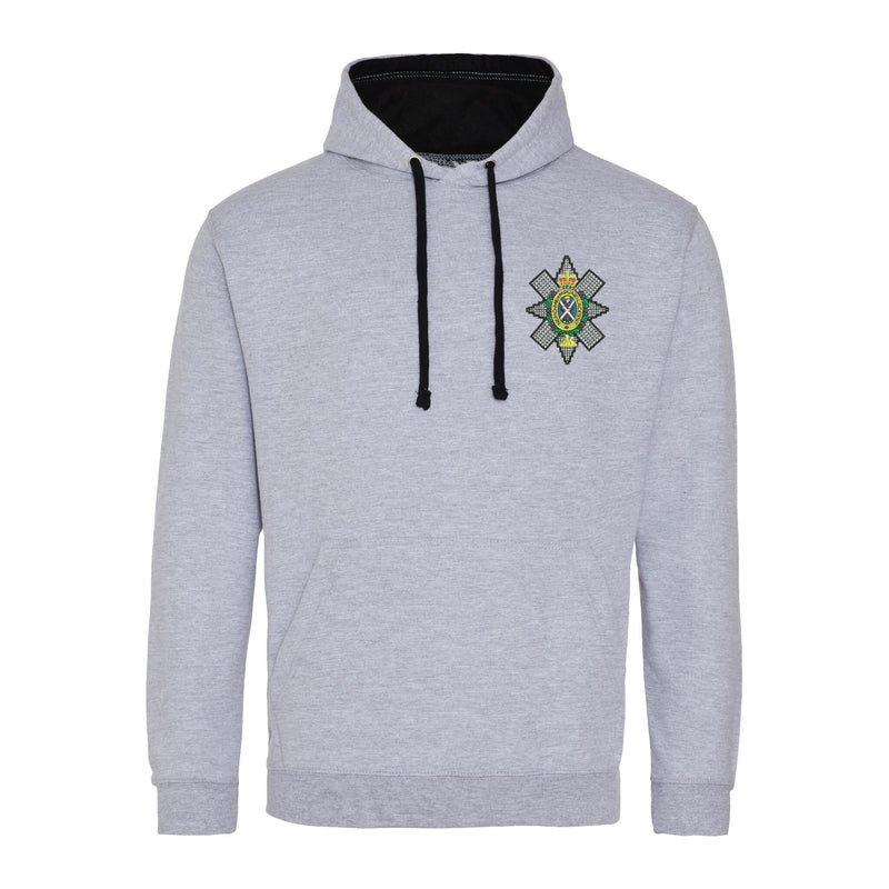 Black Watch Varsity Contrast Hoodie