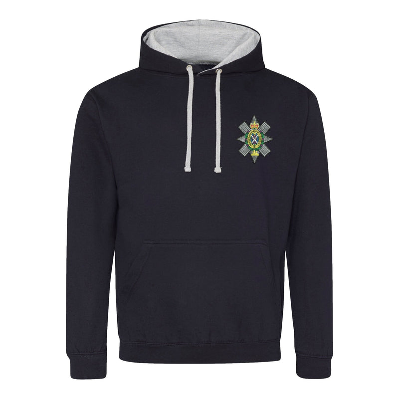 Black Watch Varsity Contrast Hoodie