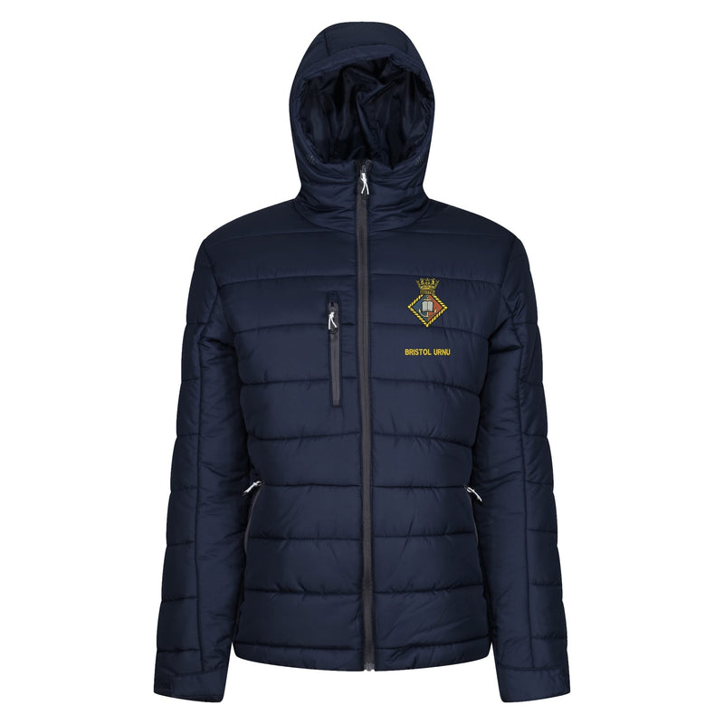 Bristol University Royal Naval Unit Regatta Thermal Hooded Jacket