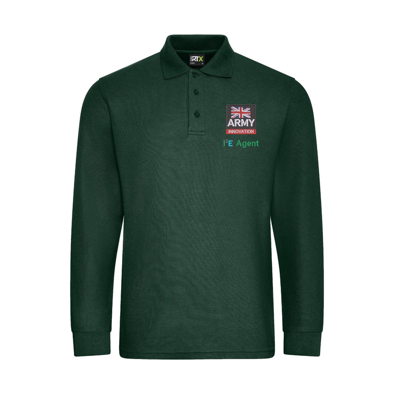 British Army Innovation Team Long Sleeve Polo Shirt