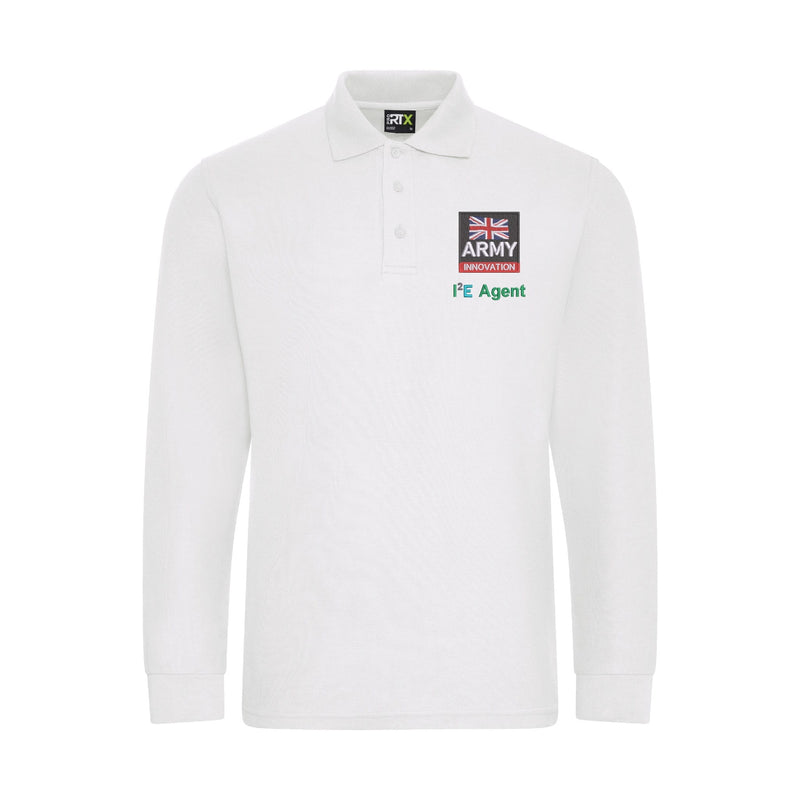 British Army Innovation Team Long Sleeve Polo Shirt