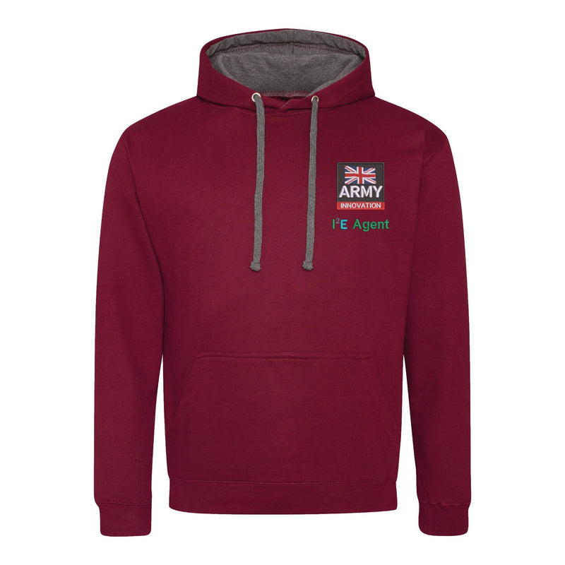 British Army Innovation Team Varsity Contrast Hoodie