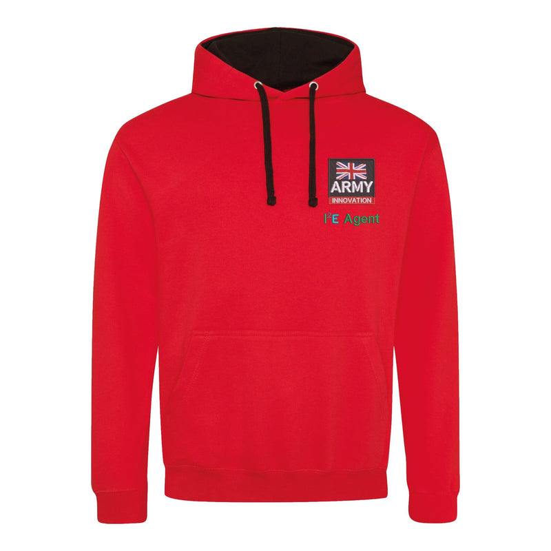 British Army Innovation Team Varsity Contrast Hoodie