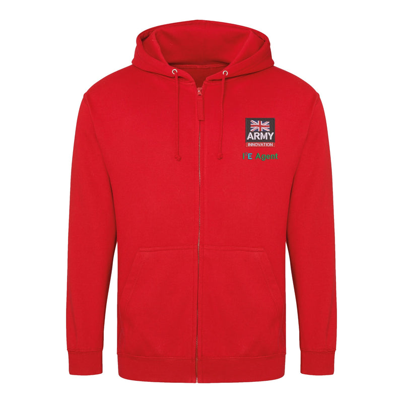 British Army Innovation Team Zipped Hoodie