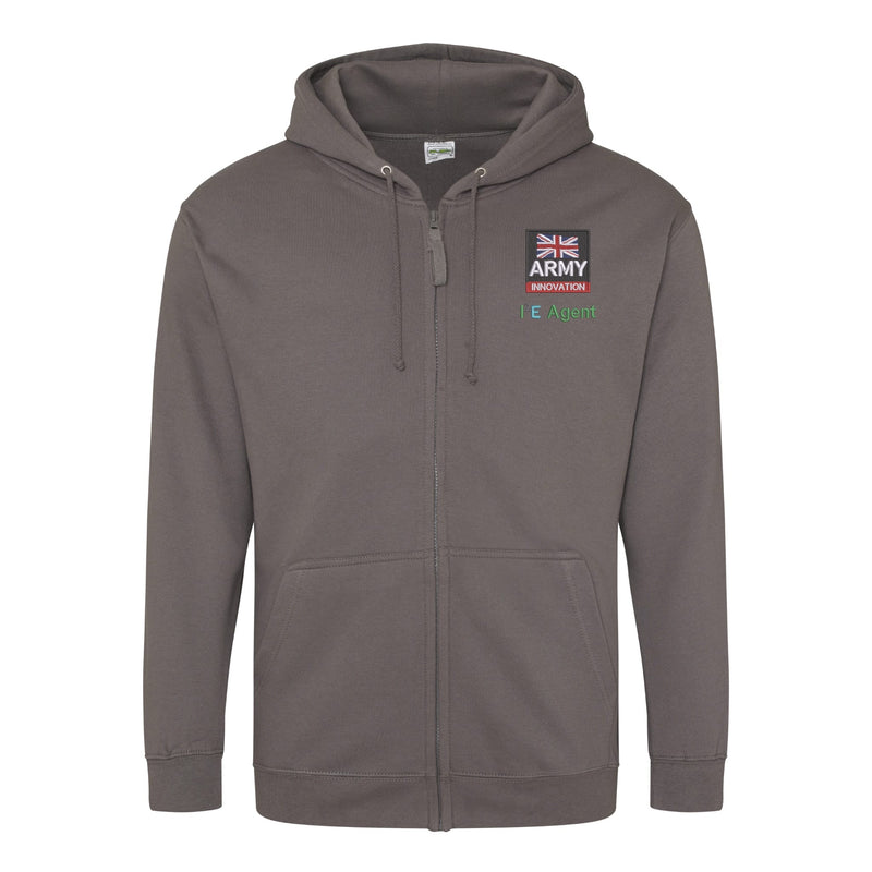 British Army Innovation Team Zipped Hoodie