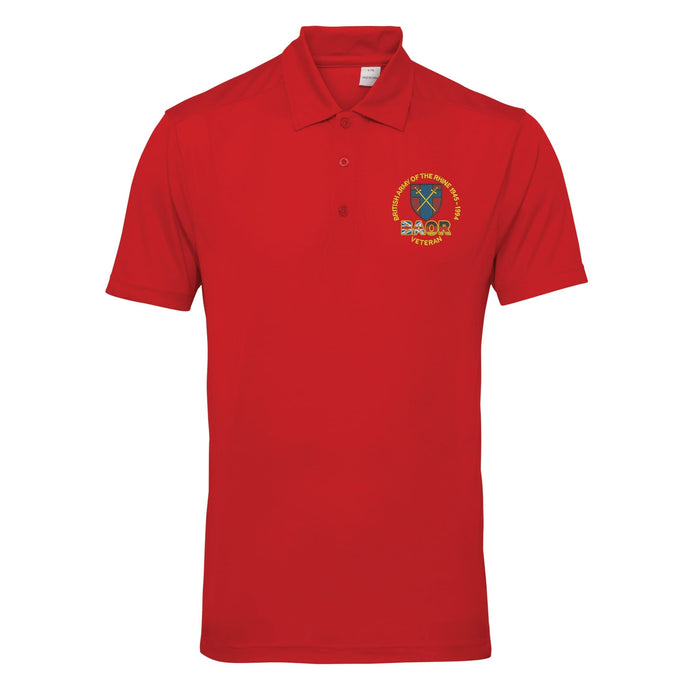 British Army of the Rhine Activewear Polo