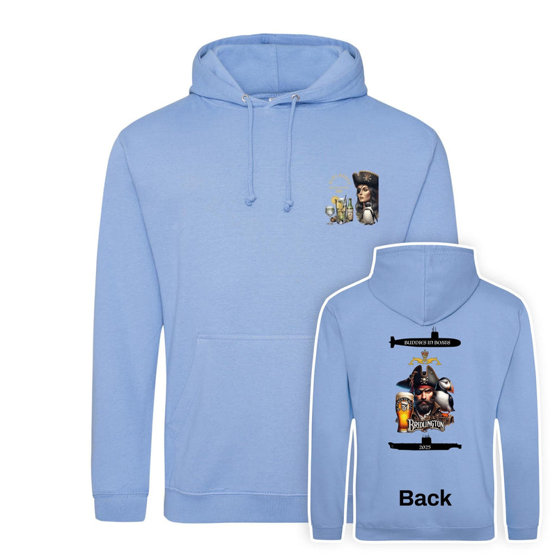 Buddies In Boats - Babes Annual Reunion 2025 Printed Hoodie