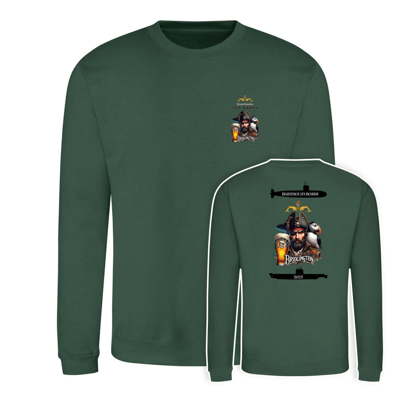 Buddies In Boats - Annual Reunion 2025 Printed Sweatshirt