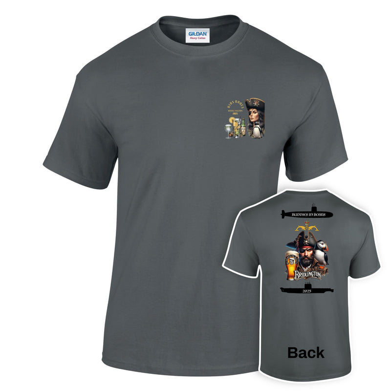 Buddies In Boats - Babes Annual Reunion 2025 Printed T-Shirt