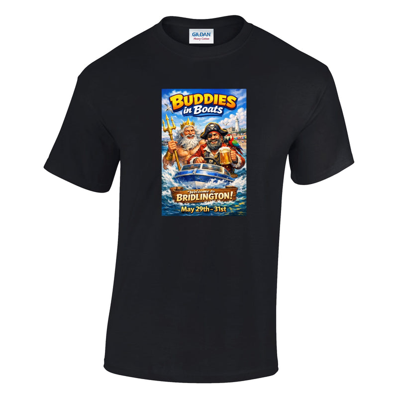 Buddies In Boats - Annual Reunion 2026 Printed T-Shirt