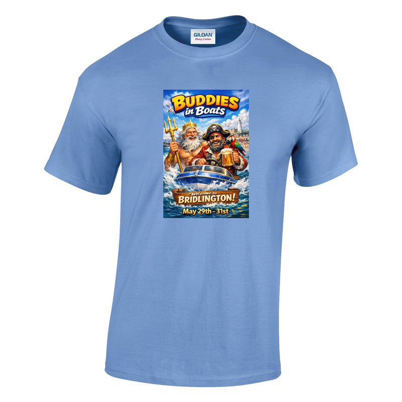 Buddies In Boats - Annual Reunion 2026 Printed T-Shirt