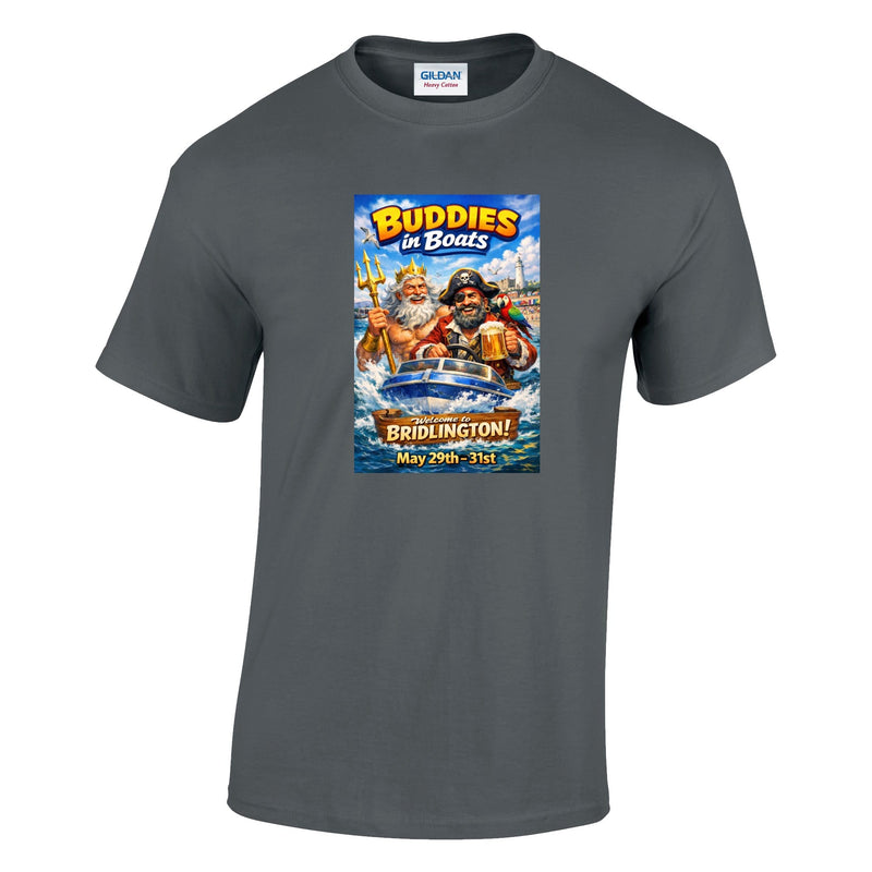 Buddies In Boats - Annual Reunion 2026 Printed T-Shirt