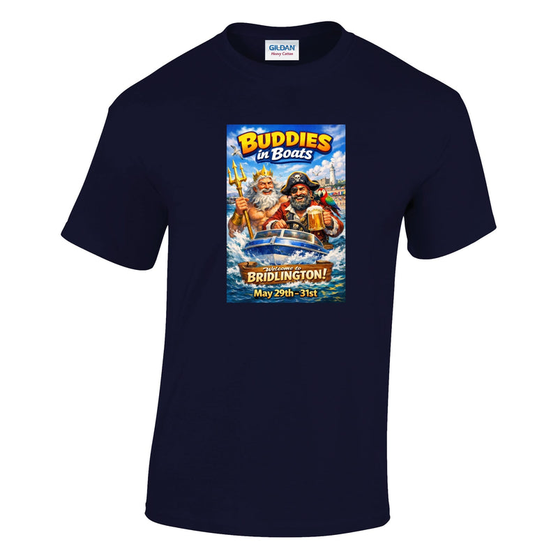 Buddies In Boats - Annual Reunion 2026 Printed T-Shirt