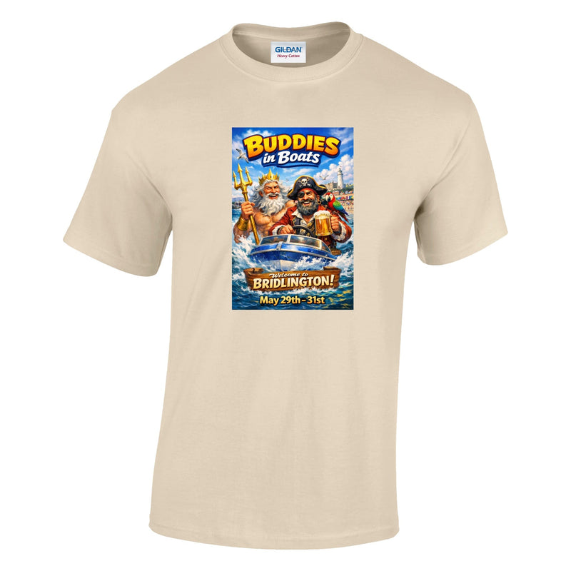 Buddies In Boats - Annual Reunion 2026 Printed T-Shirt