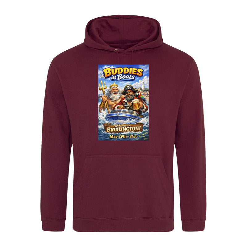 Buddies In Boats - Annual Reunion 2026 Printed Hoodie